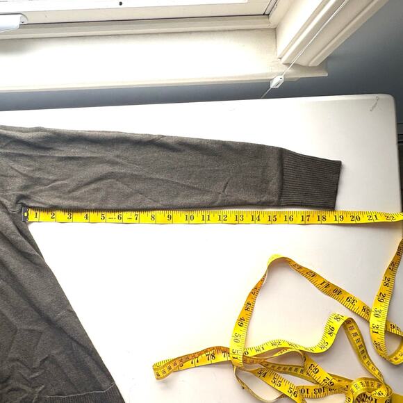 Clover Olive Green Cardigan, Sweater, Open Jacket, Size XS - Picture 7 of 8